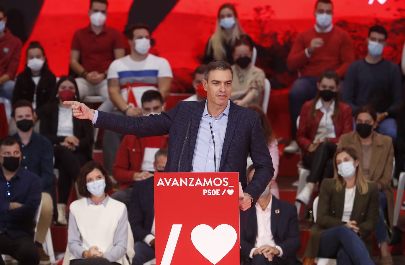 Fotos: Pedro Sánchez participa en Ponferrada en un acto del PSOE