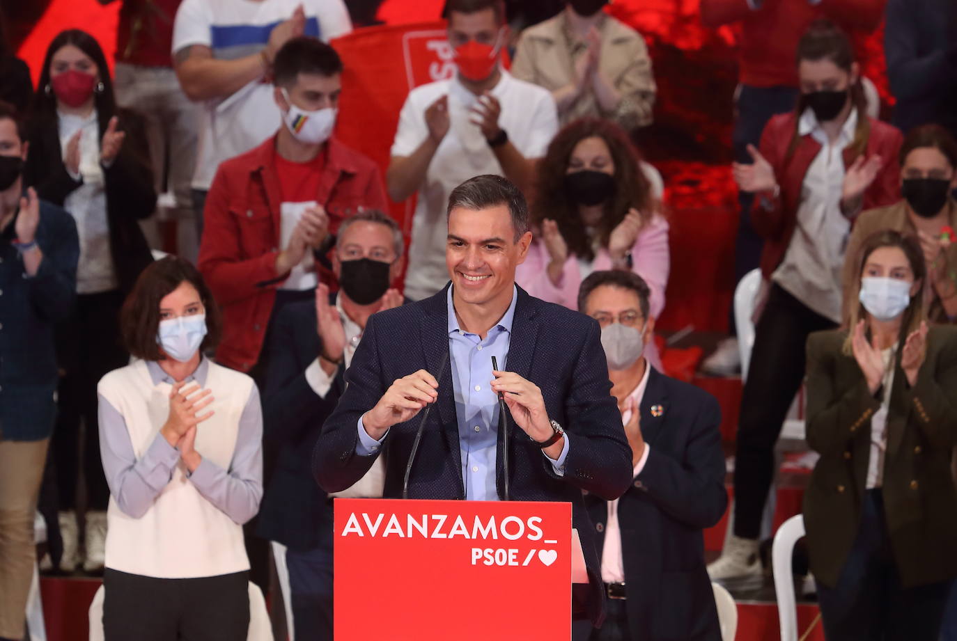 Fotos: Pedro Sánchez participa en Ponferrada en un acto del PSOE