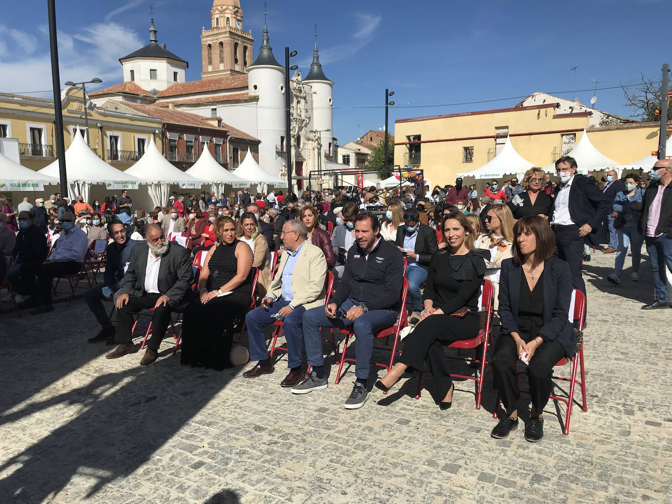 Fiesta de la vendimia, en Rueda. 