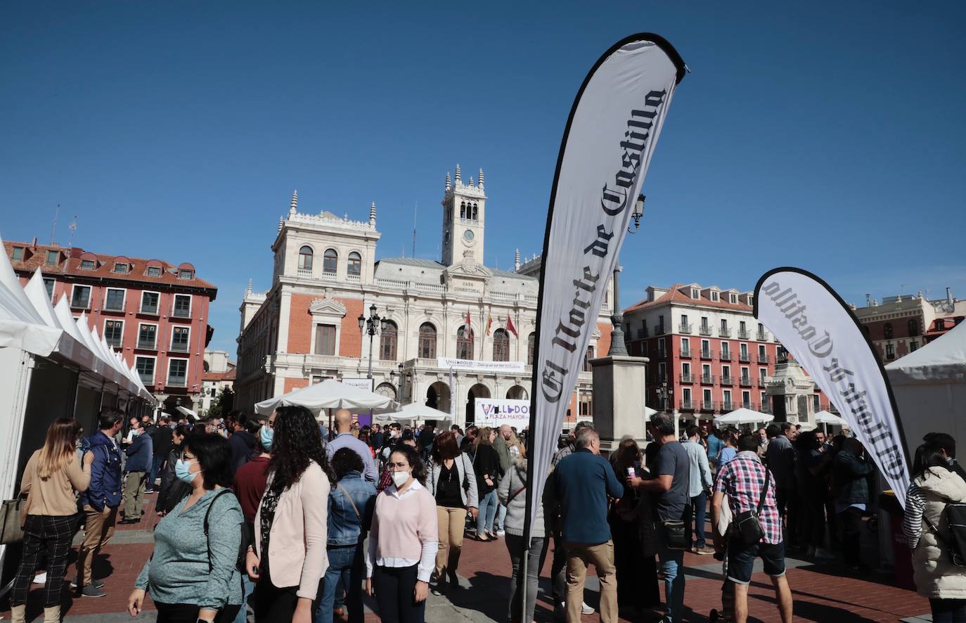 Fotos: Ambientazo durante la jornada del domingo en el evento &#039;Valladolid. Plaza Mayor del Vino&#039;