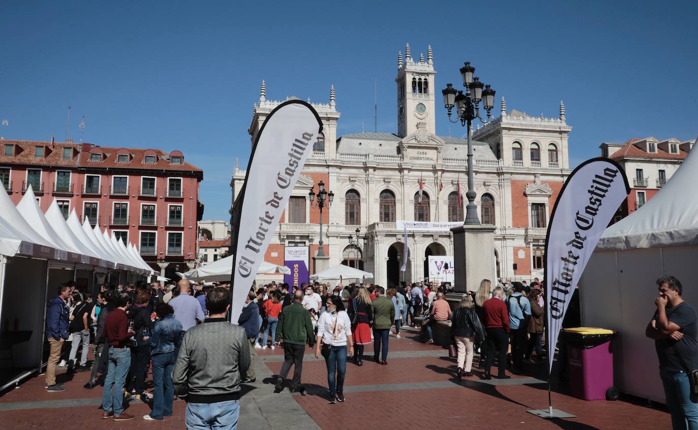 Fotos: Ambientazo durante la jornada del domingo en el evento &#039;Valladolid. Plaza Mayor del Vino&#039;