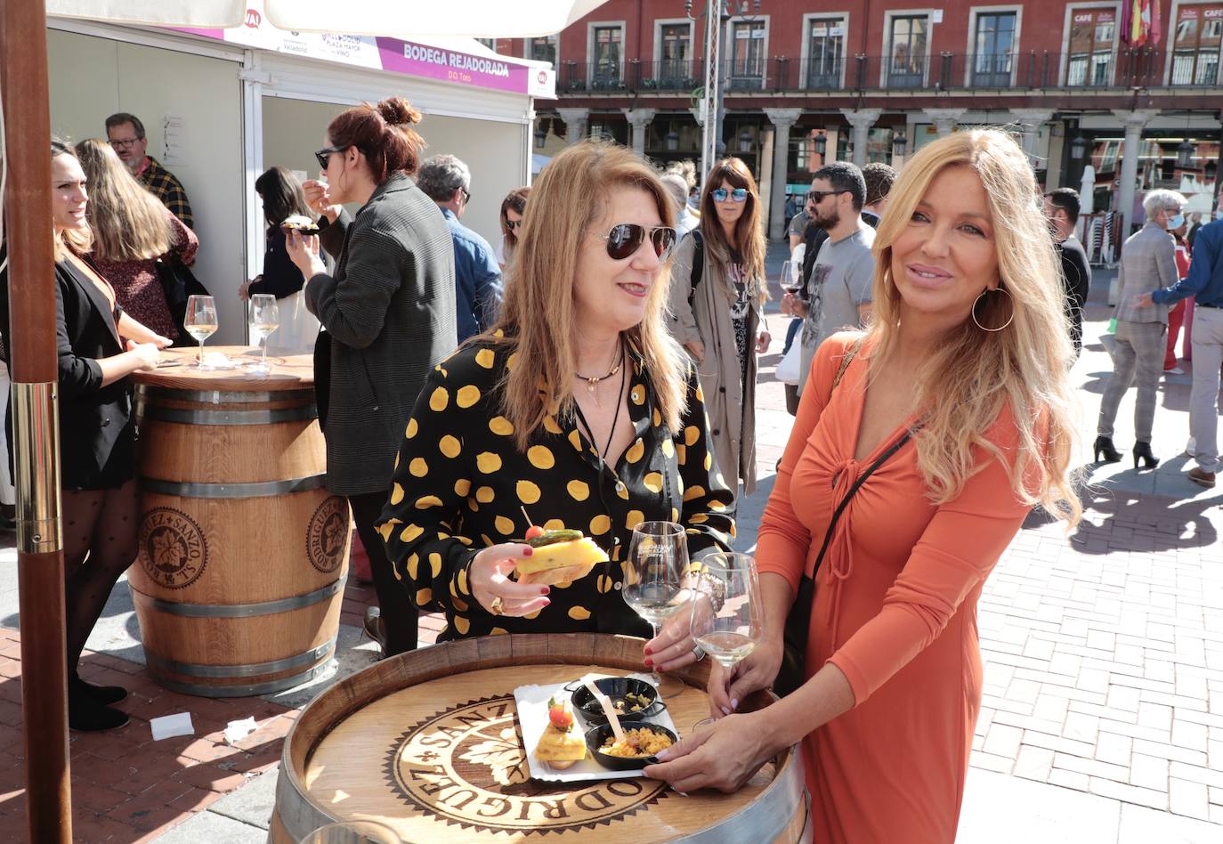 Fotos: Ambientazo durante la jornada del domingo en el evento &#039;Valladolid. Plaza Mayor del Vino&#039; (2/2)