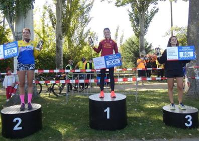 Imagen secundaria 1 - Victorias de Dani Sanz y Verónica Sánchez en la VI Carrera Salamanca Ciudad Universitaria