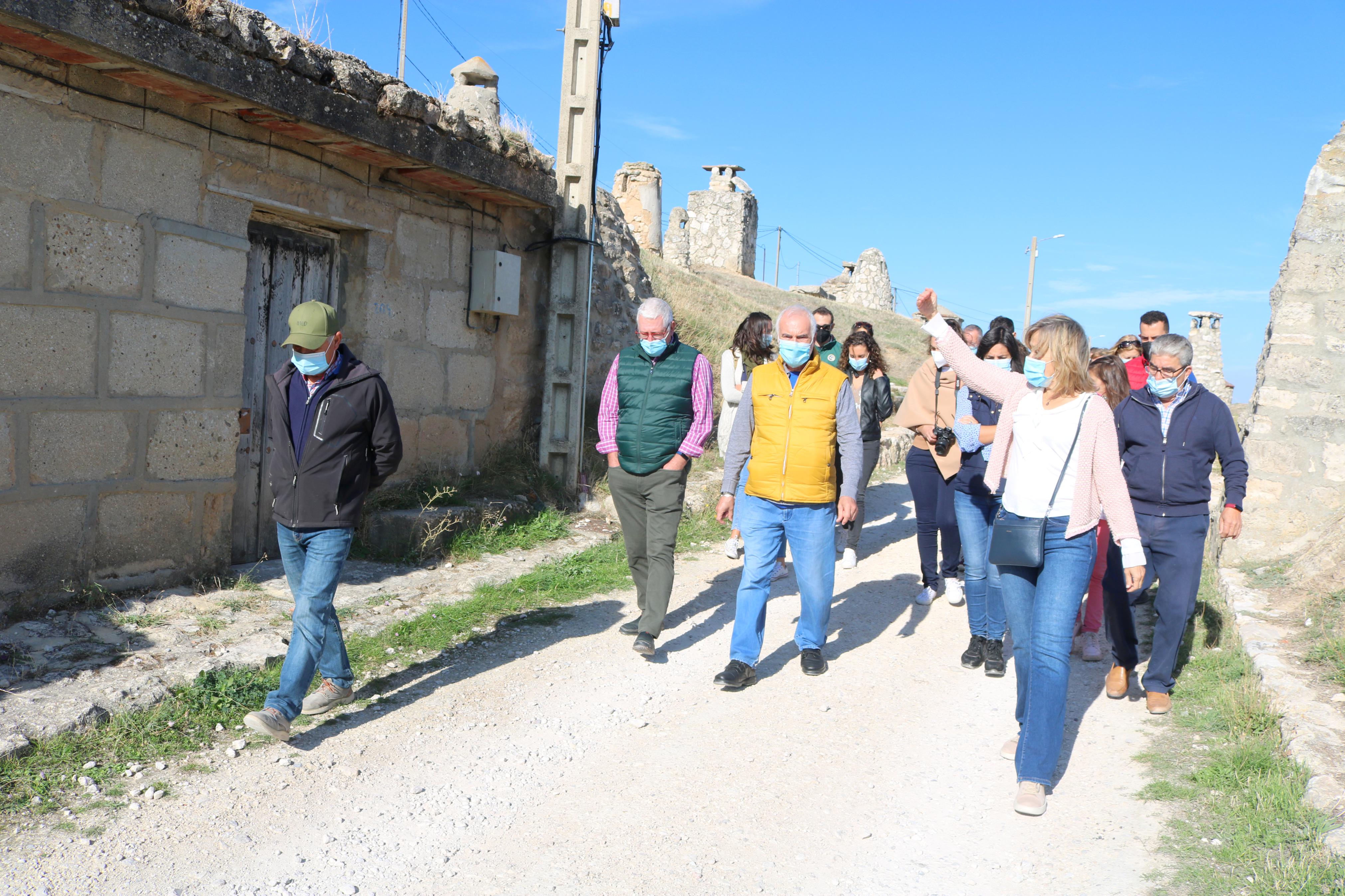 Vecinos y visitantes se volcaron con la jornada 'De Lagares' celebrada en Baltanás