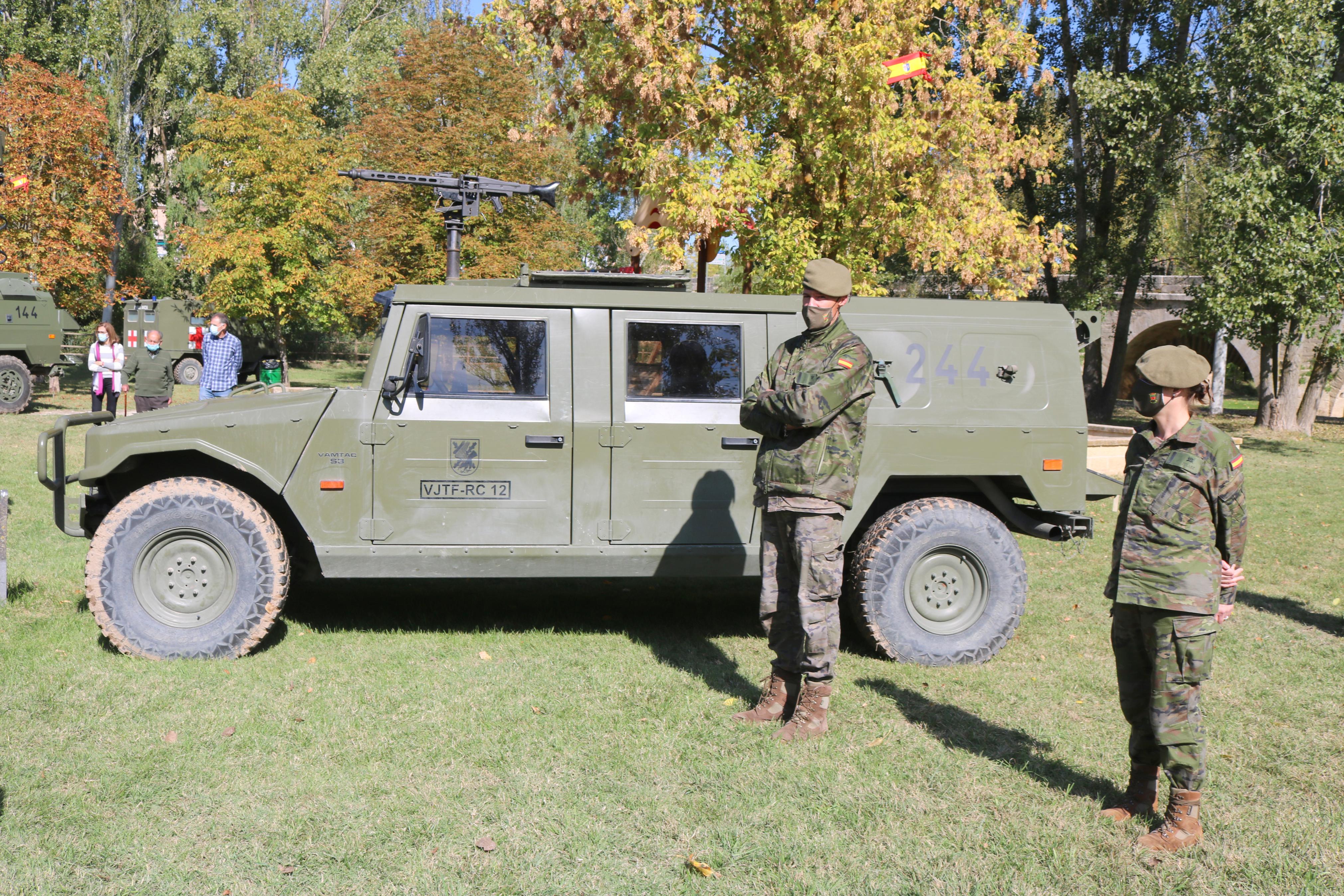 Torquemada se vuelca con los actos castrenses