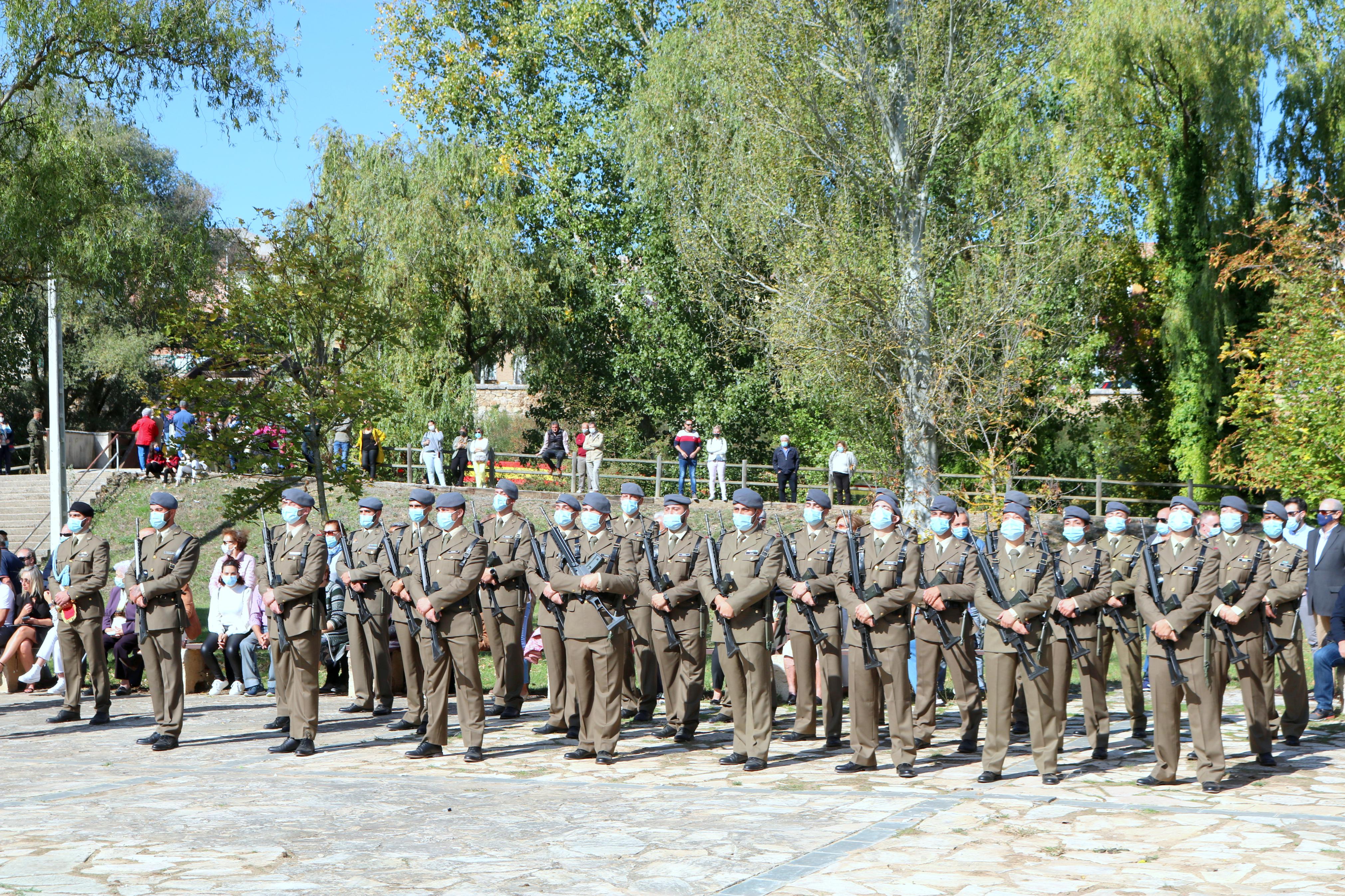 Torquemada se vuelca con los actos castrenses