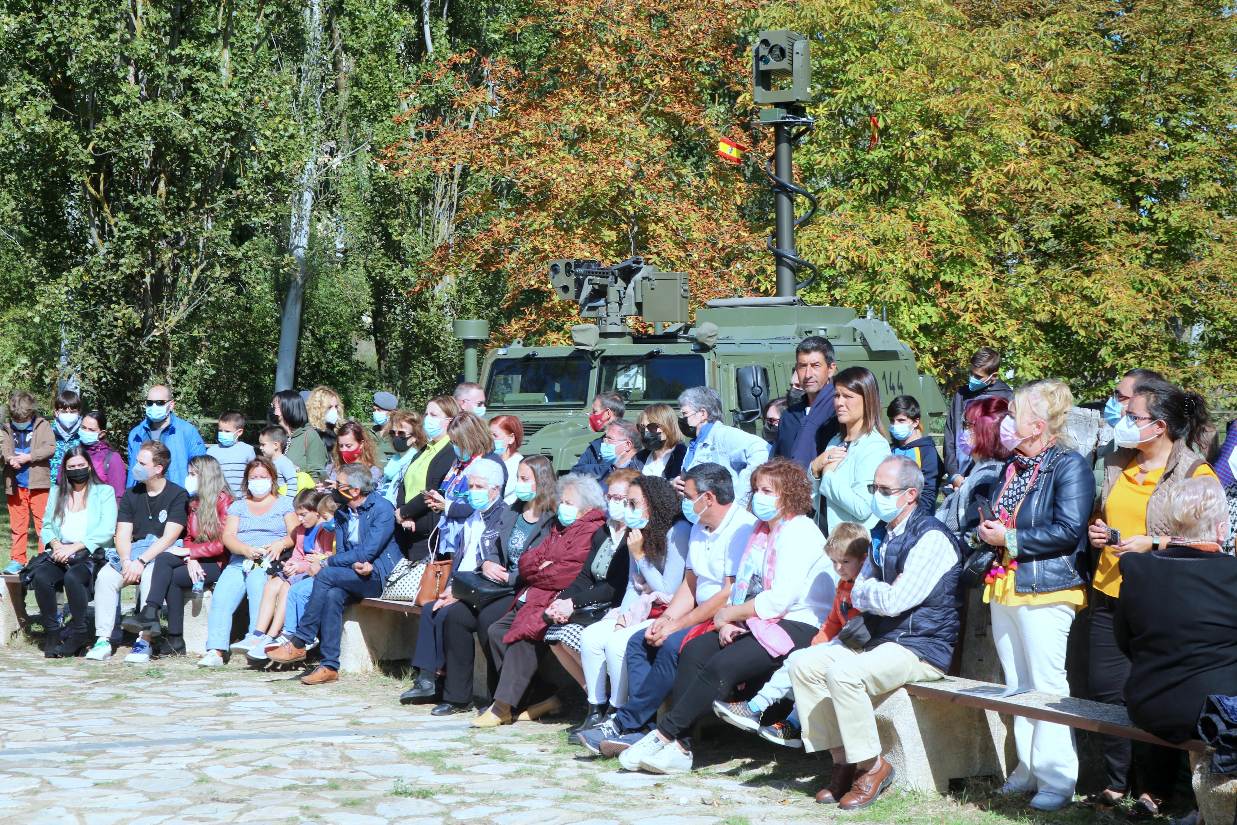 Torquemada se vuelca con los actos castrenses
