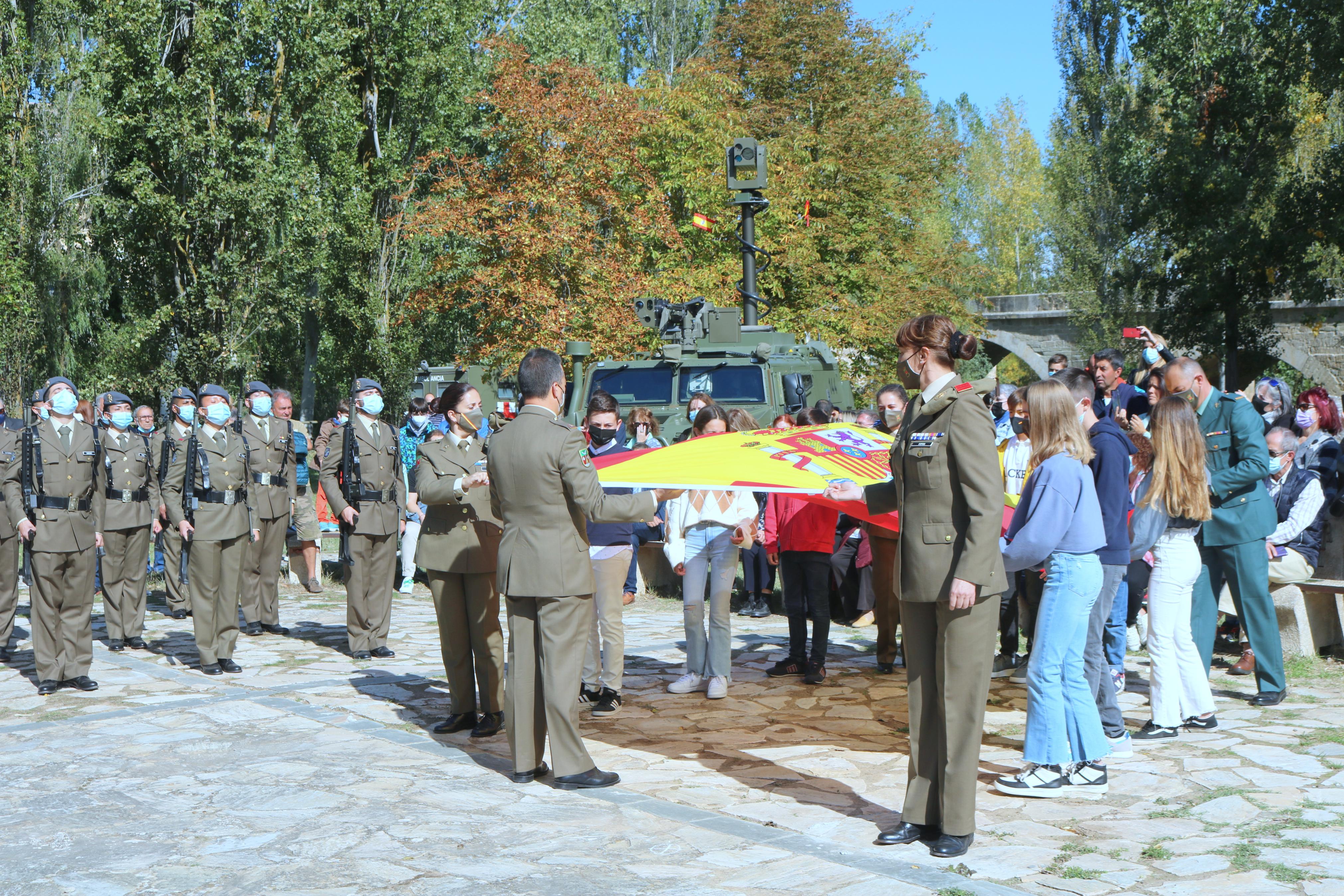Torquemada se vuelca con los actos castrenses