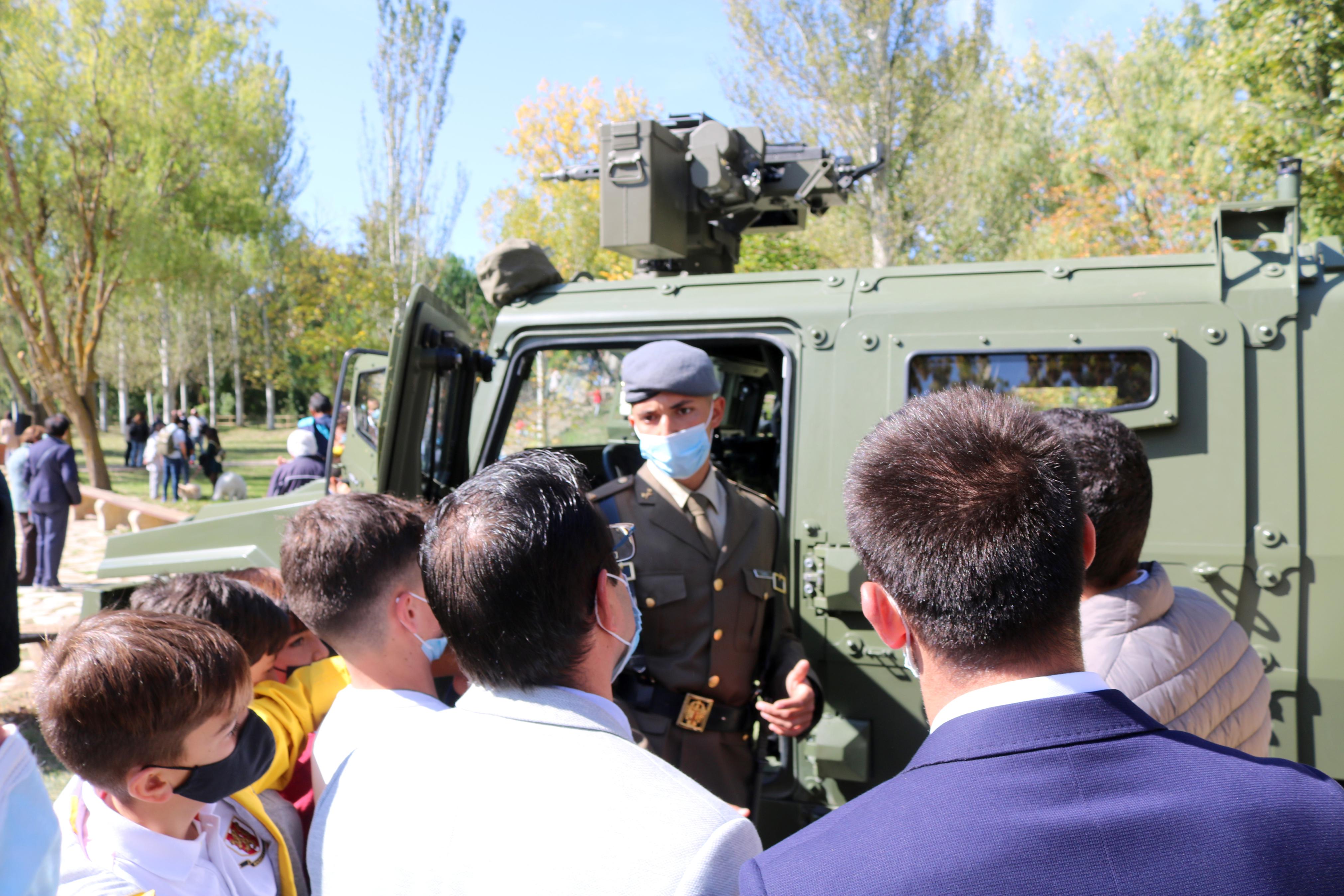 Torquemada se vuelca con los actos castrenses