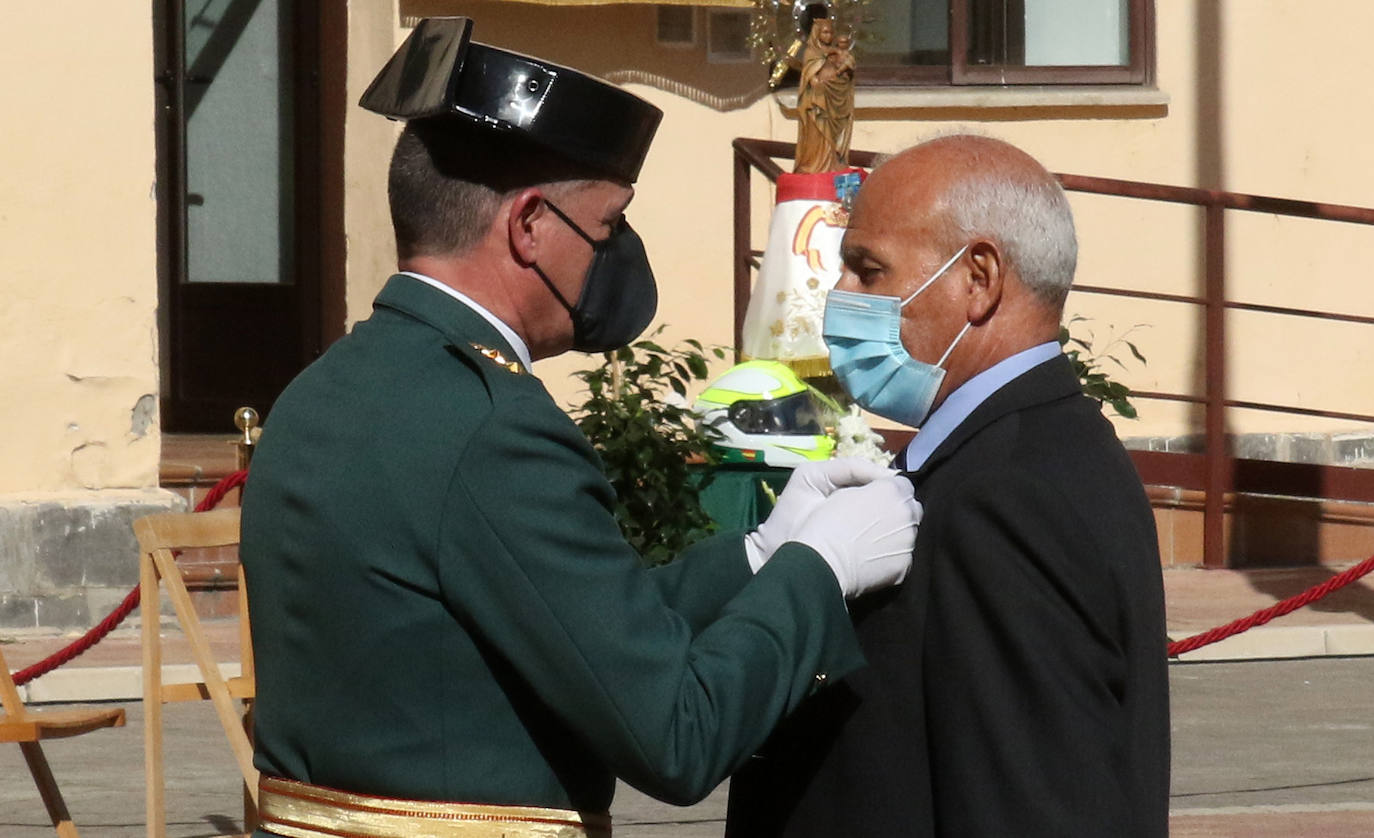 Celebración de la fiesta de la Guardia Civil en Segovia 