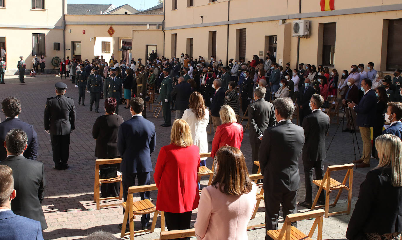 Celebración de la fiesta de la Guardia Civil en Segovia 