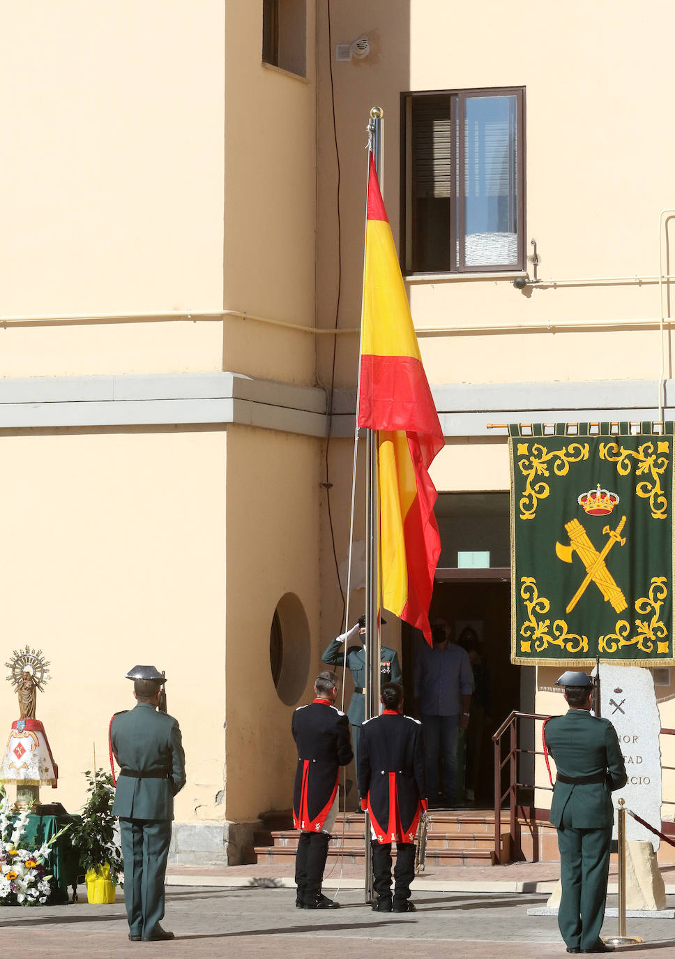 Celebración de la fiesta de la Guardia Civil en Segovia 