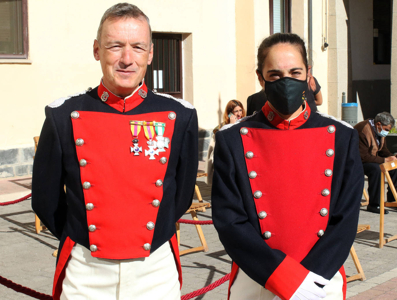 Celebración de la fiesta de la Guardia Civil en Segovia 