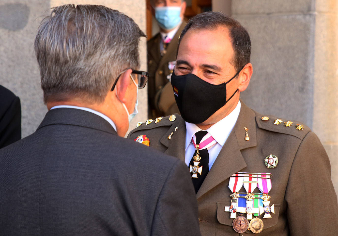 Celebración de la fiesta de la Guardia Civil en Segovia 