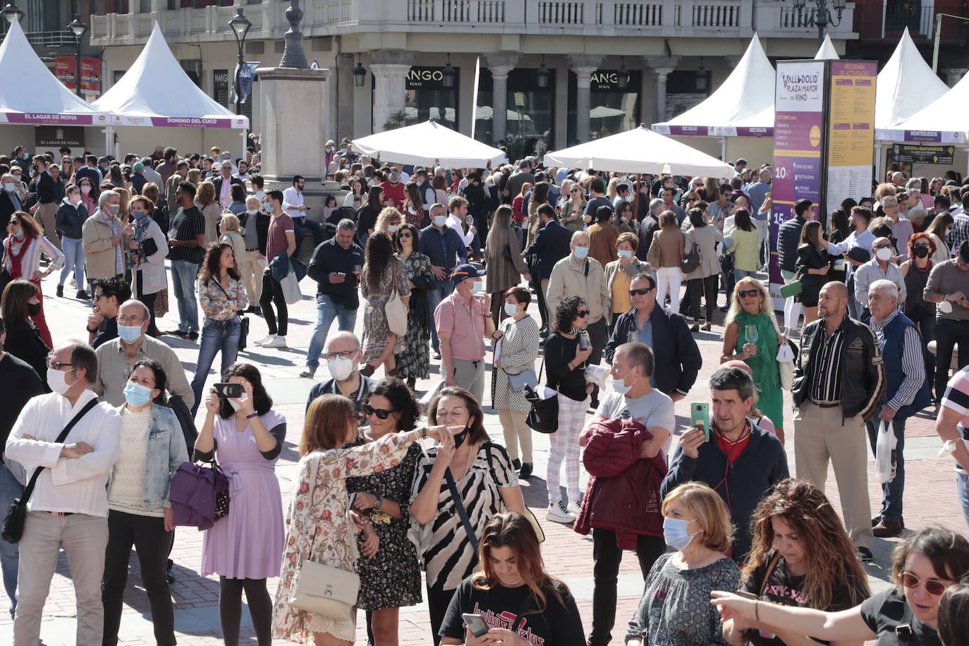 Última jornada de 'Valladolid. Plaza Mayor del Vino'.