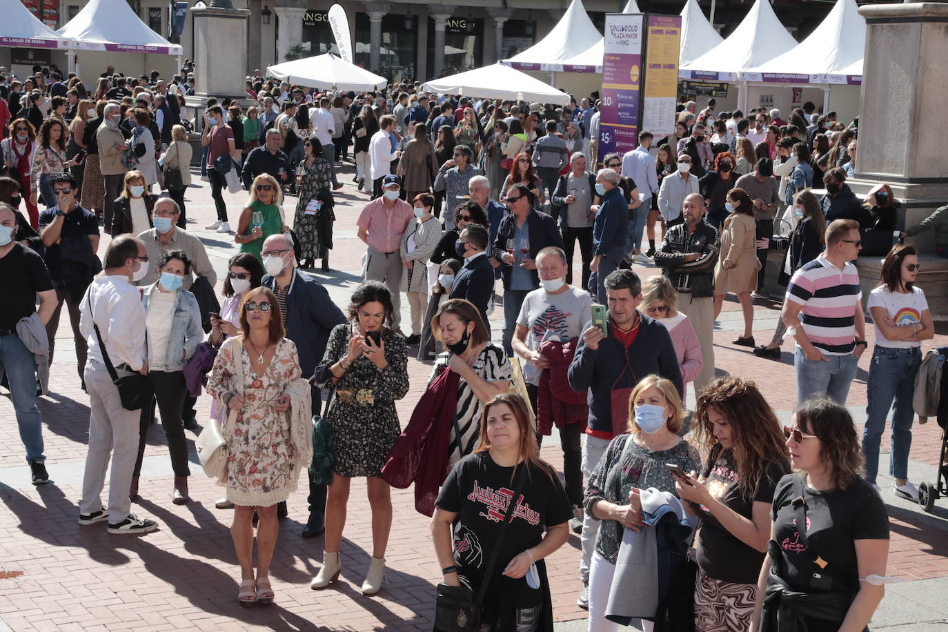 Última jornada de 'Valladolid. Plaza Mayor del Vino'.