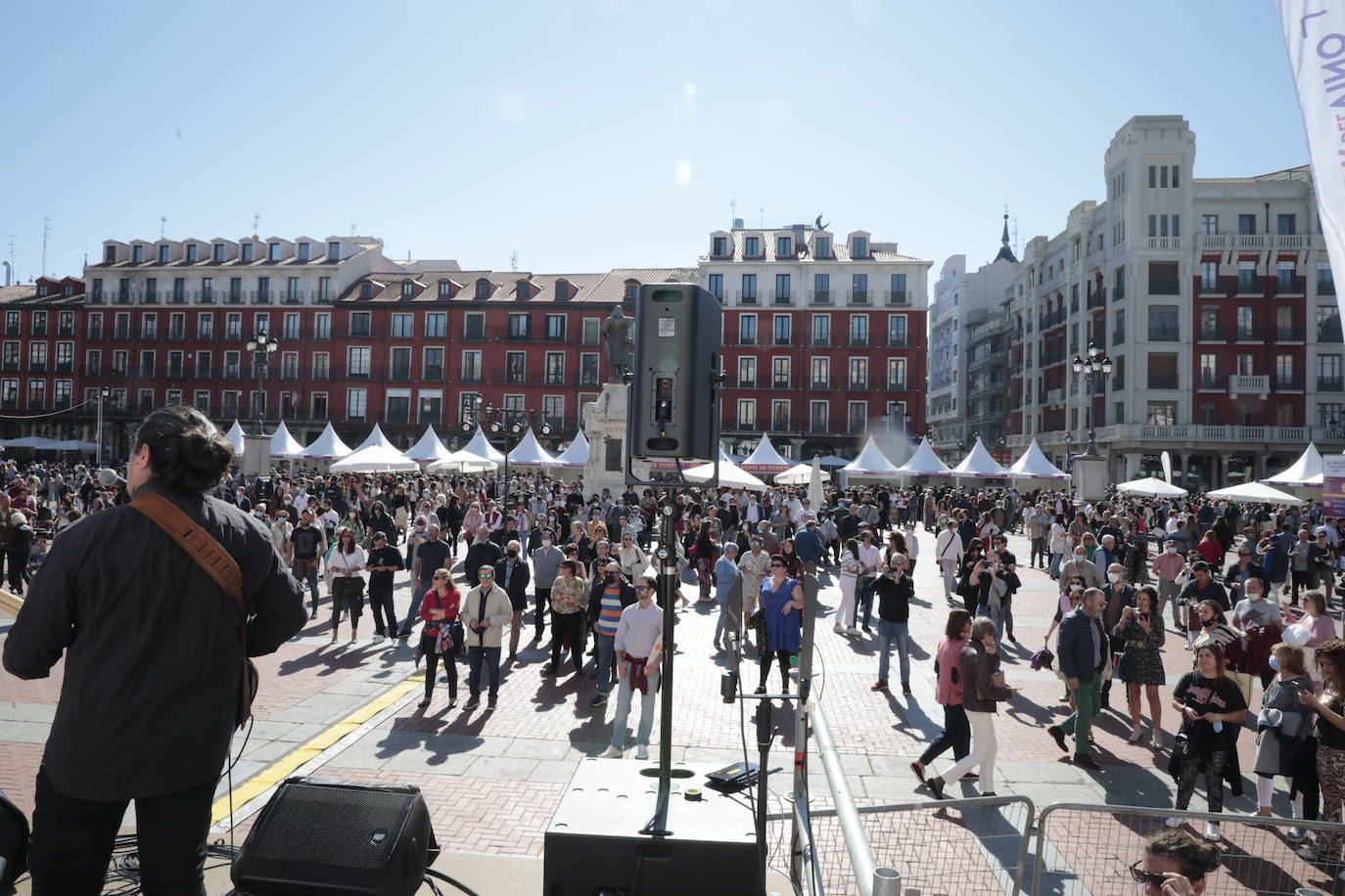 Última jornada de 'Valladolid. Plaza Mayor del Vino'.
