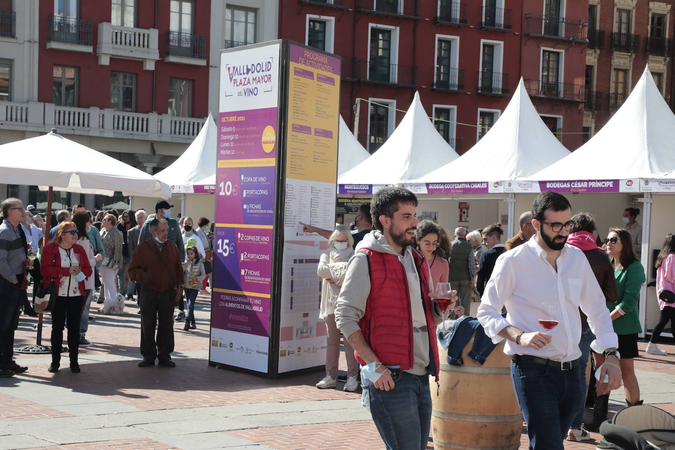 Última jornada de 'Valladolid. Plaza Mayor del Vino'.