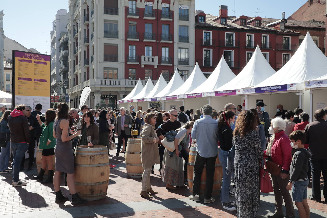 Última jornada de 'Valladolid. Plaza Mayor del Vino'.