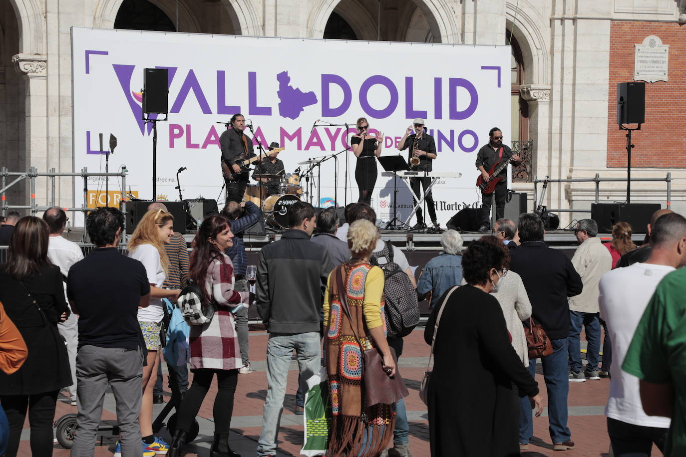 Última jornada de 'Valladolid. Plaza Mayor del Vino'.