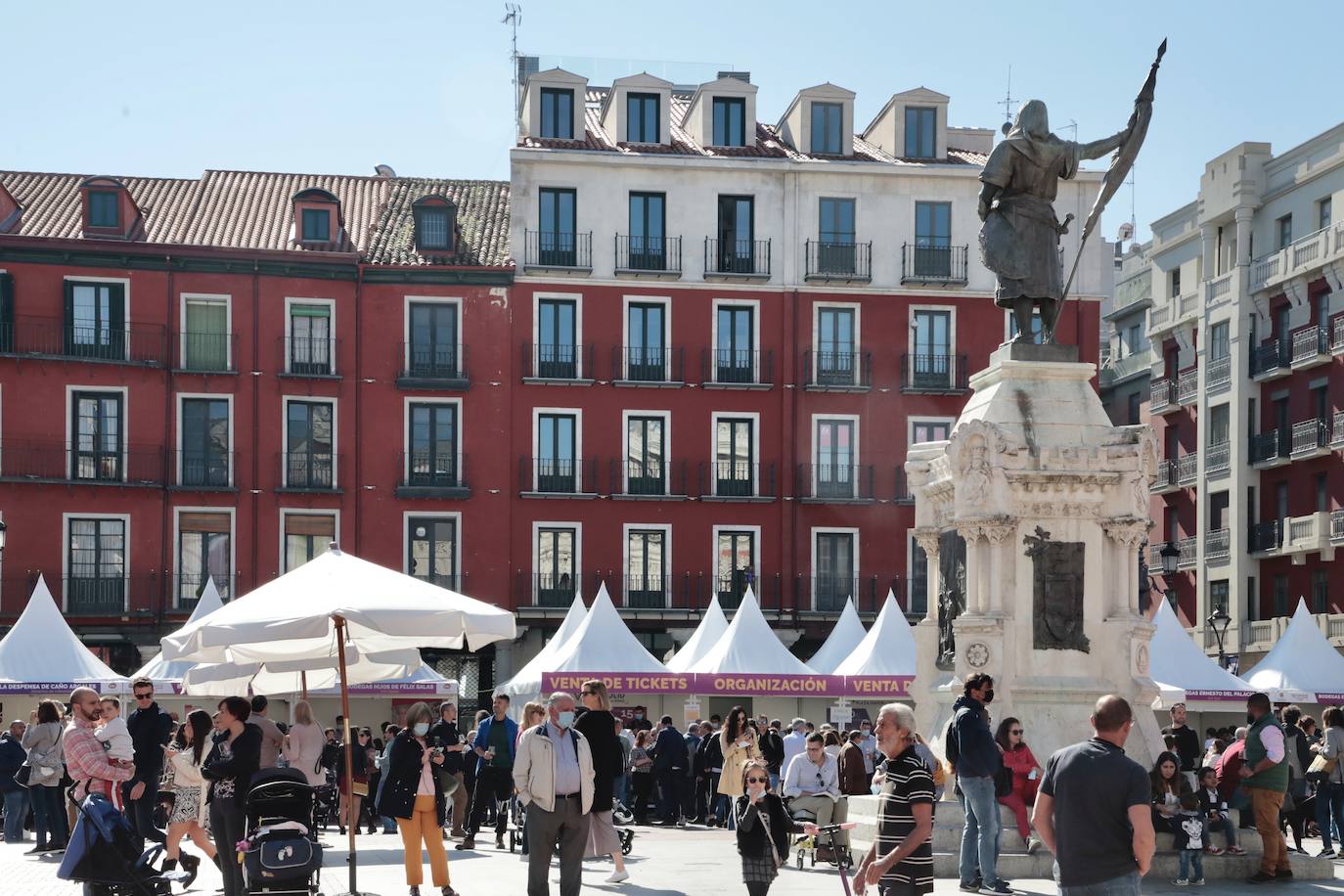 Última jornada de 'Valladolid. Plaza Mayor del Vino'.