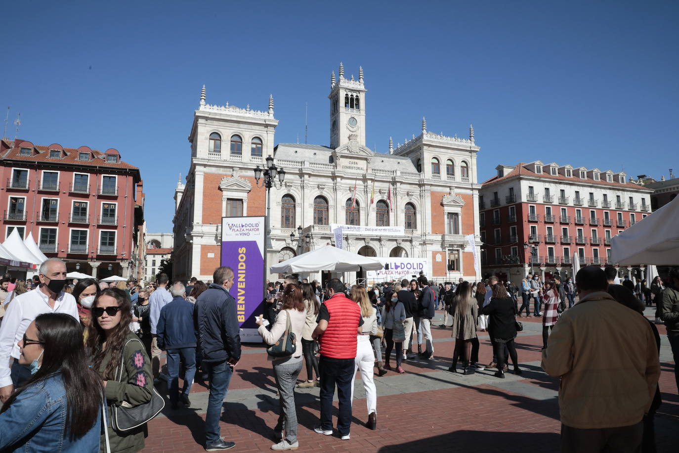 Última jornada de 'Valladolid. Plaza Mayor del Vino'.