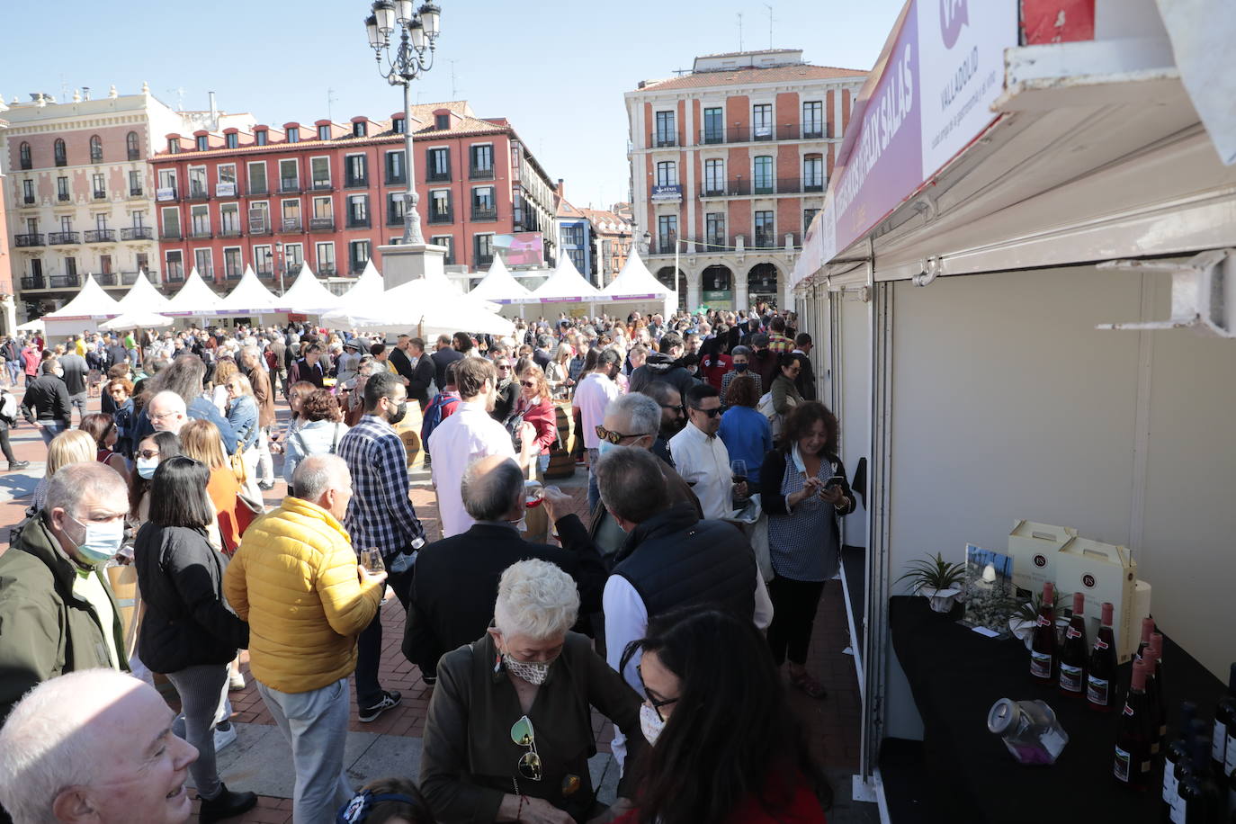 Última jornada de 'Valladolid. Plaza Mayor del Vino'.