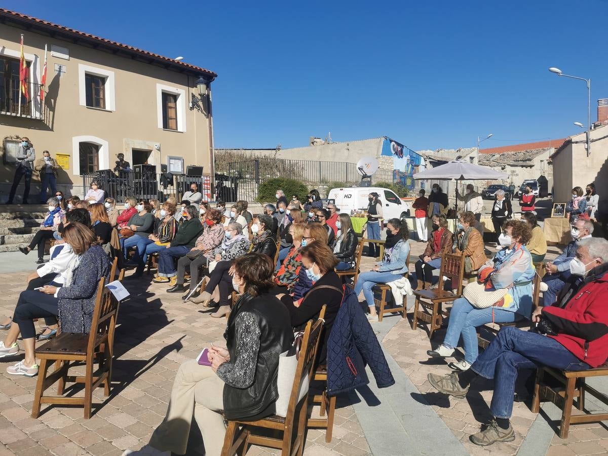 Fotos: La ministra de Igualdad, Irene Montero, asiste al acto del Día Internacional de la Mujer Rural en San Pelayo