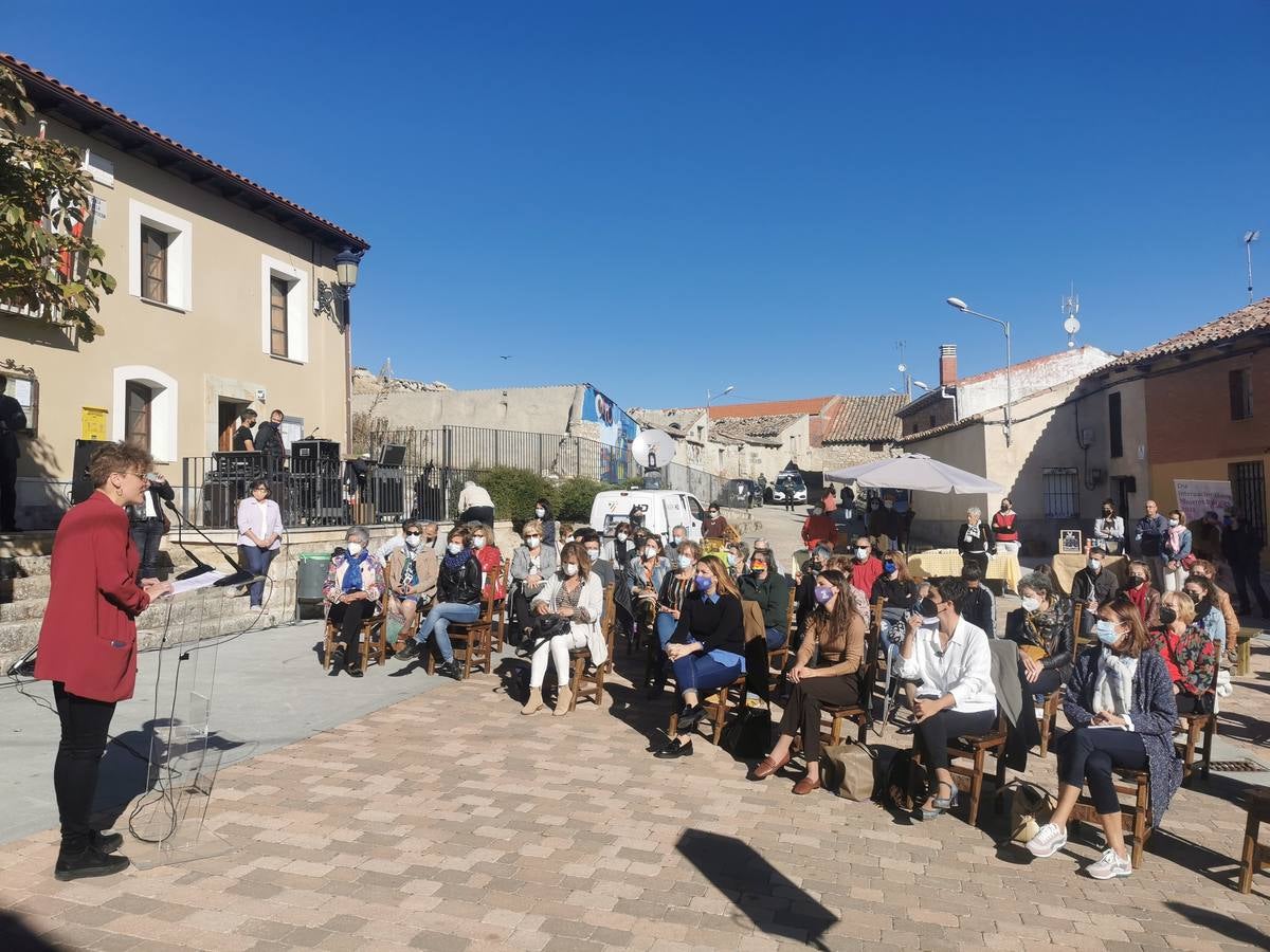 Fotos: La ministra de Igualdad, Irene Montero, asiste al acto del Día Internacional de la Mujer Rural en San Pelayo