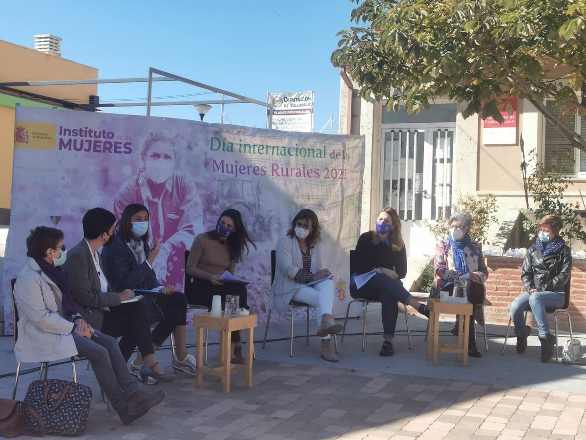 Fotos: La ministra de Igualdad, Irene Montero, asiste al acto del Día Internacional de la Mujer Rural en San Pelayo