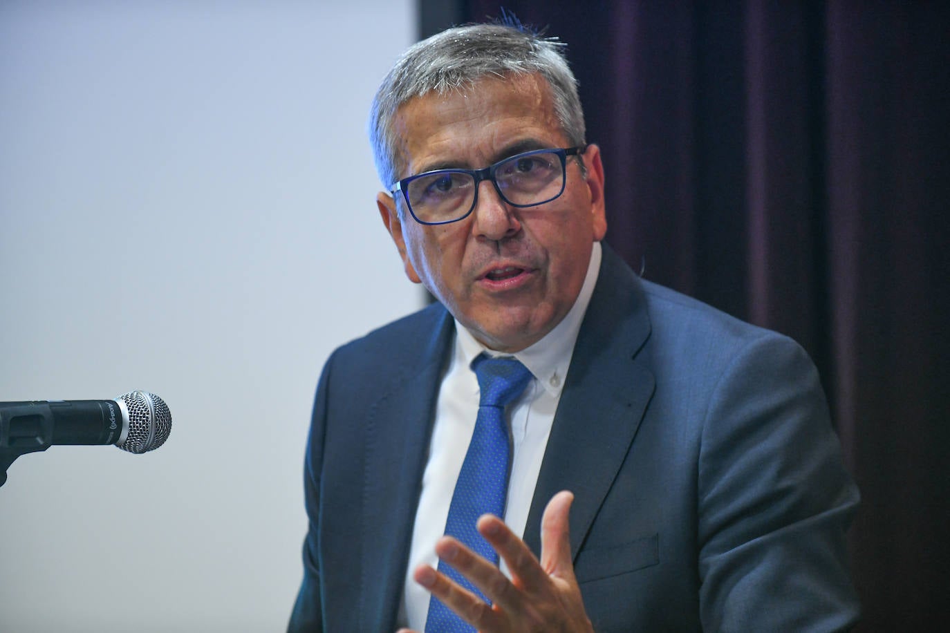 José Carlos García de Quevedo, durante su intervención en el foro.