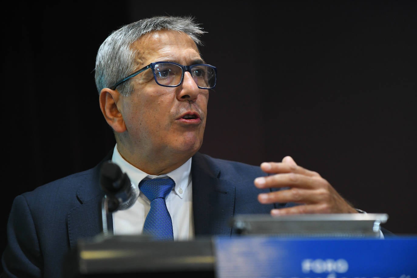 José Carlos García de Quevedo, durante su intervención en el foro.