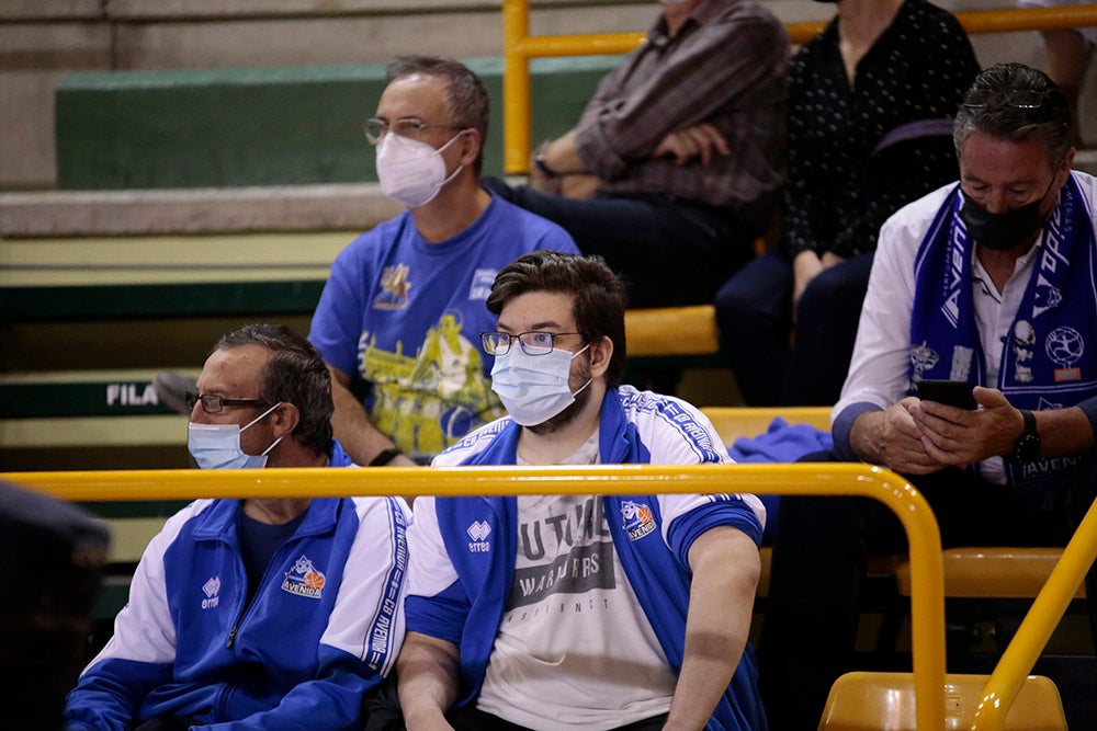 Segunda noche europea en Würzburg, segunda victoria de la que disfrutó la afición azulona, especialmente tras el descanso