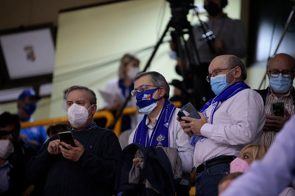 Segunda noche europea en Würzburg, segunda victoria de la que disfrutó la afición azulona, especialmente tras el descanso