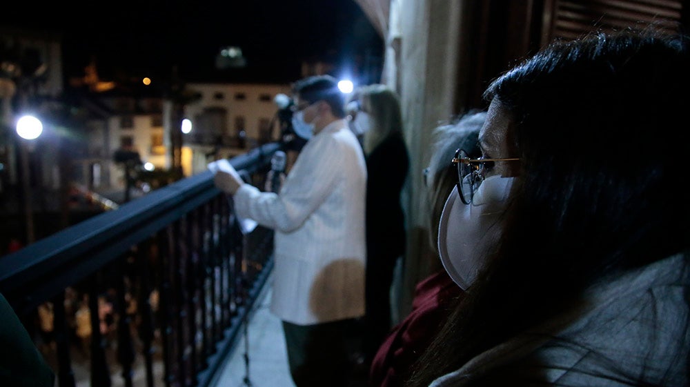 Alba de Tormes rinde homenaje a sus sanitarios en el pregón de las Fiestas en honor a Santa Teresa