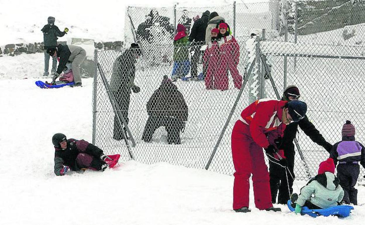 Estación de esquí de Navacerrada, el pasado invierno. 