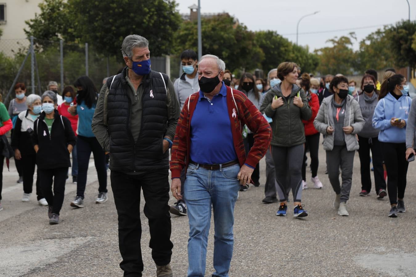 Fotos: Marcha solidaria contra el cáncer en Olivares de Duero