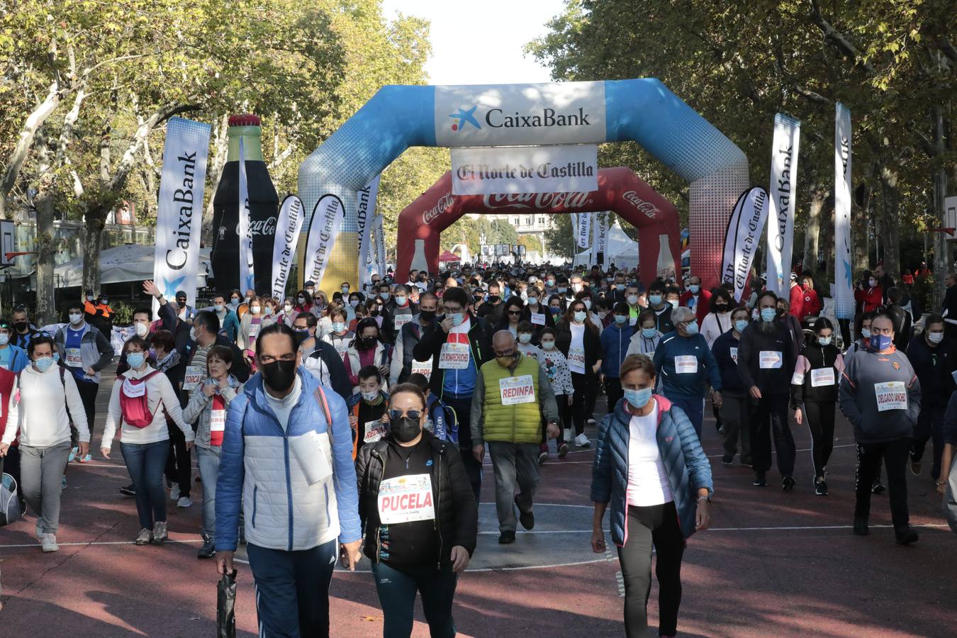 Fotos: VIII Día de la Familia en Marcha CaixaBank en Valladolid (1/2)