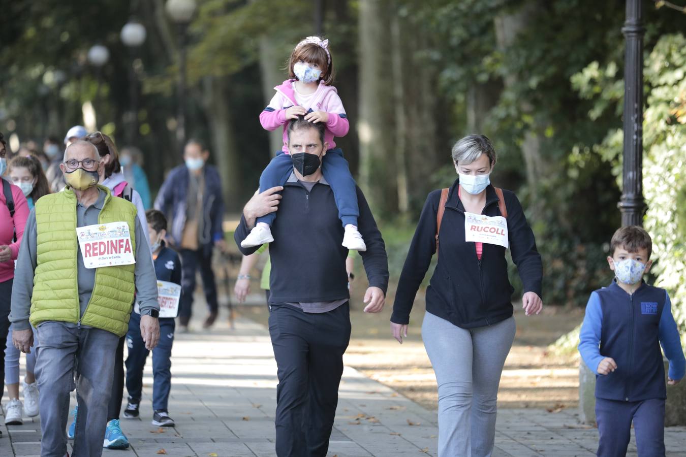 Fotos: VIII Día de la Familia en Marcha CaixaBank en Valladolid (1/2)