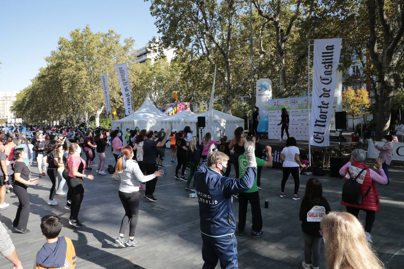 Fotos: VIII Día de la Familia en Marcha CaixaBank en Valladolid (2/2)