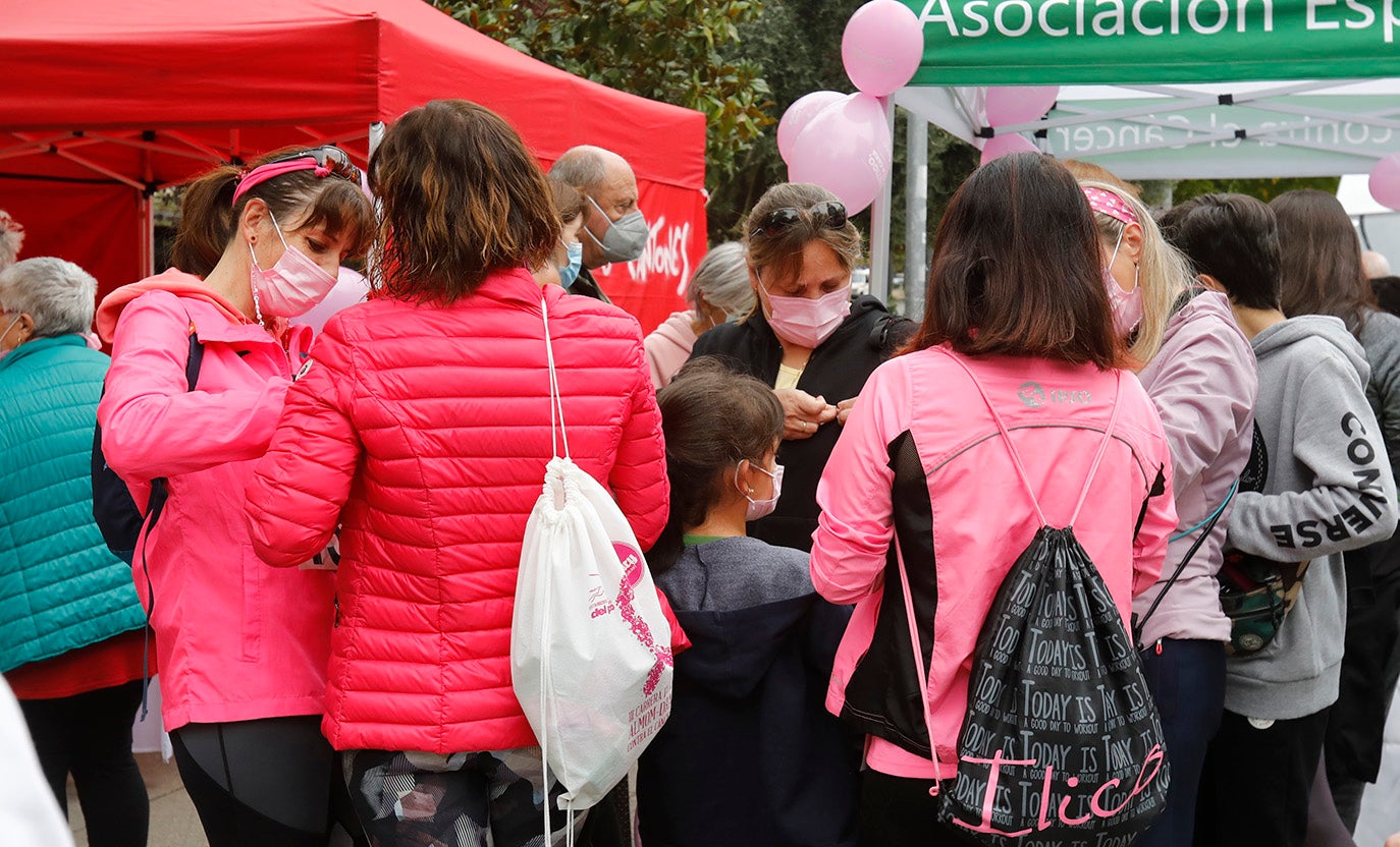 IX Marcha contra el cáncer en Palencia.