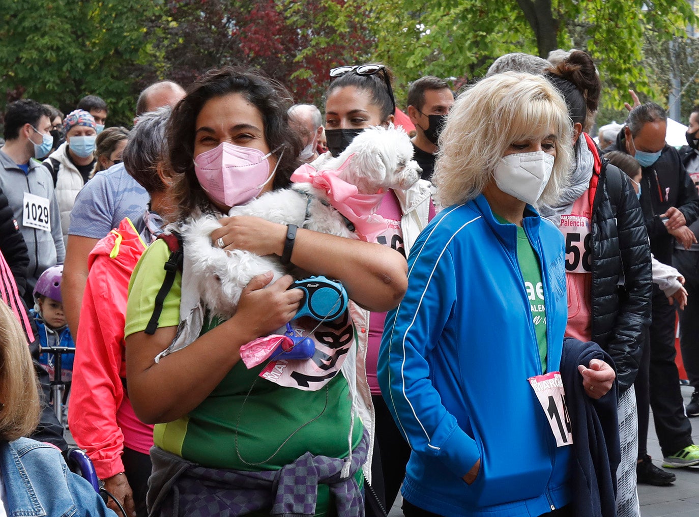 IX Marcha contra el cáncer en Palencia.