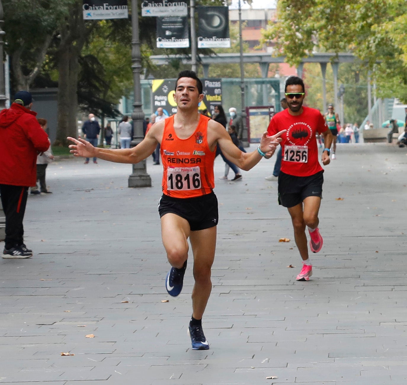 IX Marcha contra el cáncer en Palencia.