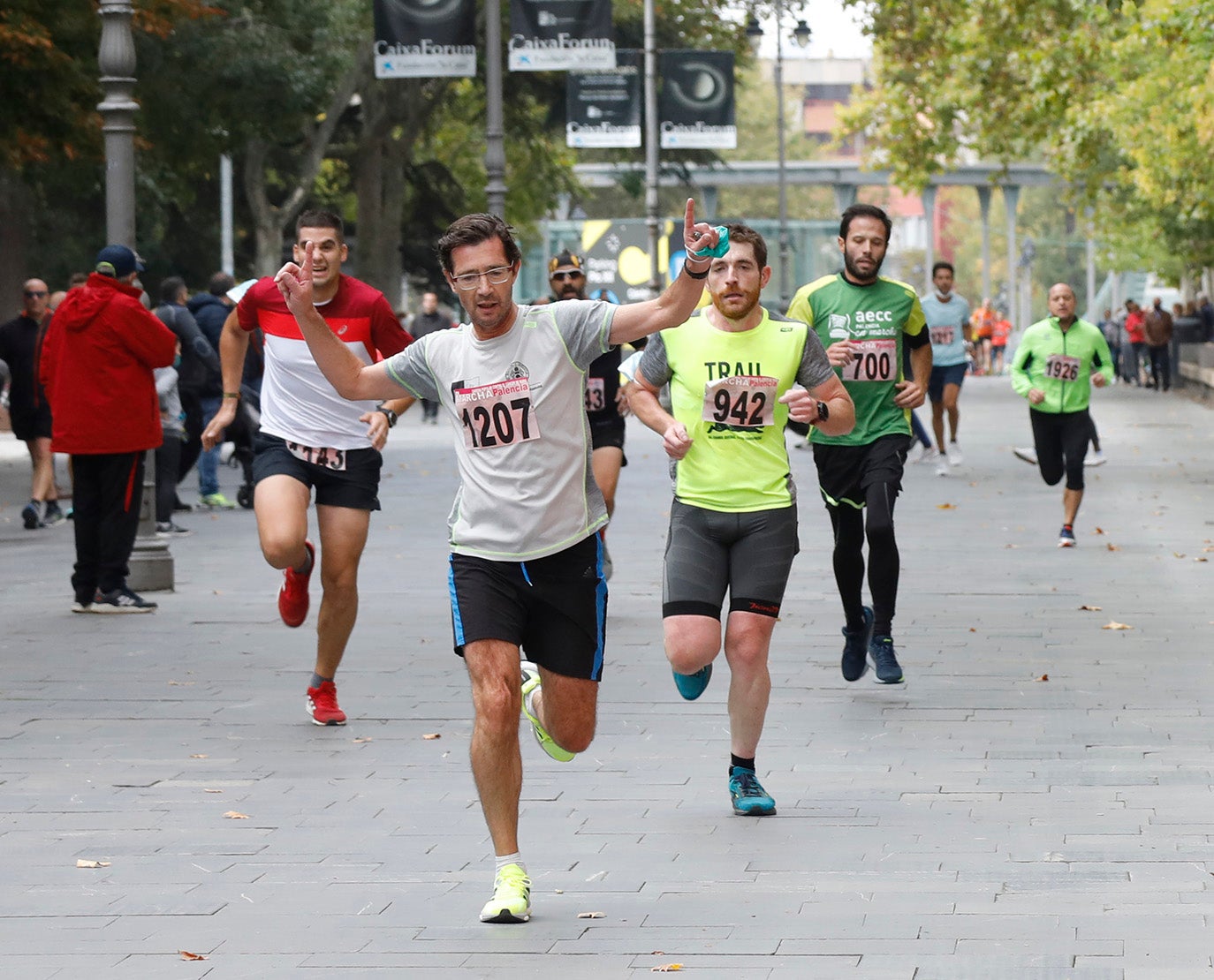 IX Marcha contra el cáncer en Palencia.