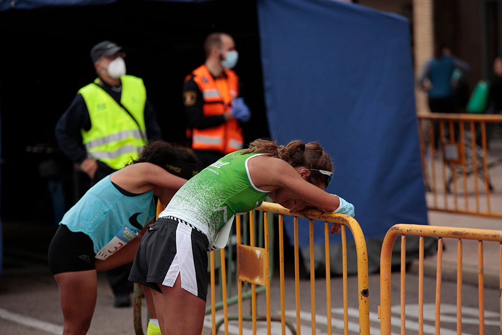 Santa Marta volvió a acoger la salida y llegada de la Media Maratón de la Diputación de Salamanca tras no realizarse el año pasado