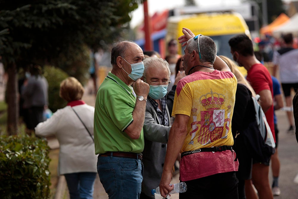 Santa Marta volvió a acoger la salida y llegada de la Media Maratón de la Diputación de Salamanca tras no realizarse el año pasado