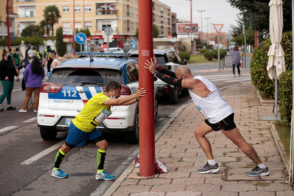 Santa Marta volvió a acoger la salida y llegada de la Media Maratón de la Diputación de Salamanca tras no realizarse el año pasado