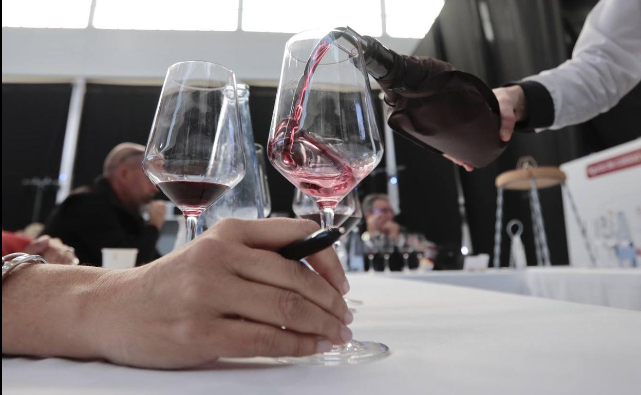 Cata en los Premios Zarcillo.