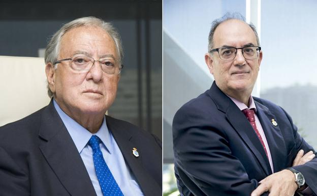 Diego Murillo y Luis Campos, presidentes de A.M.A.