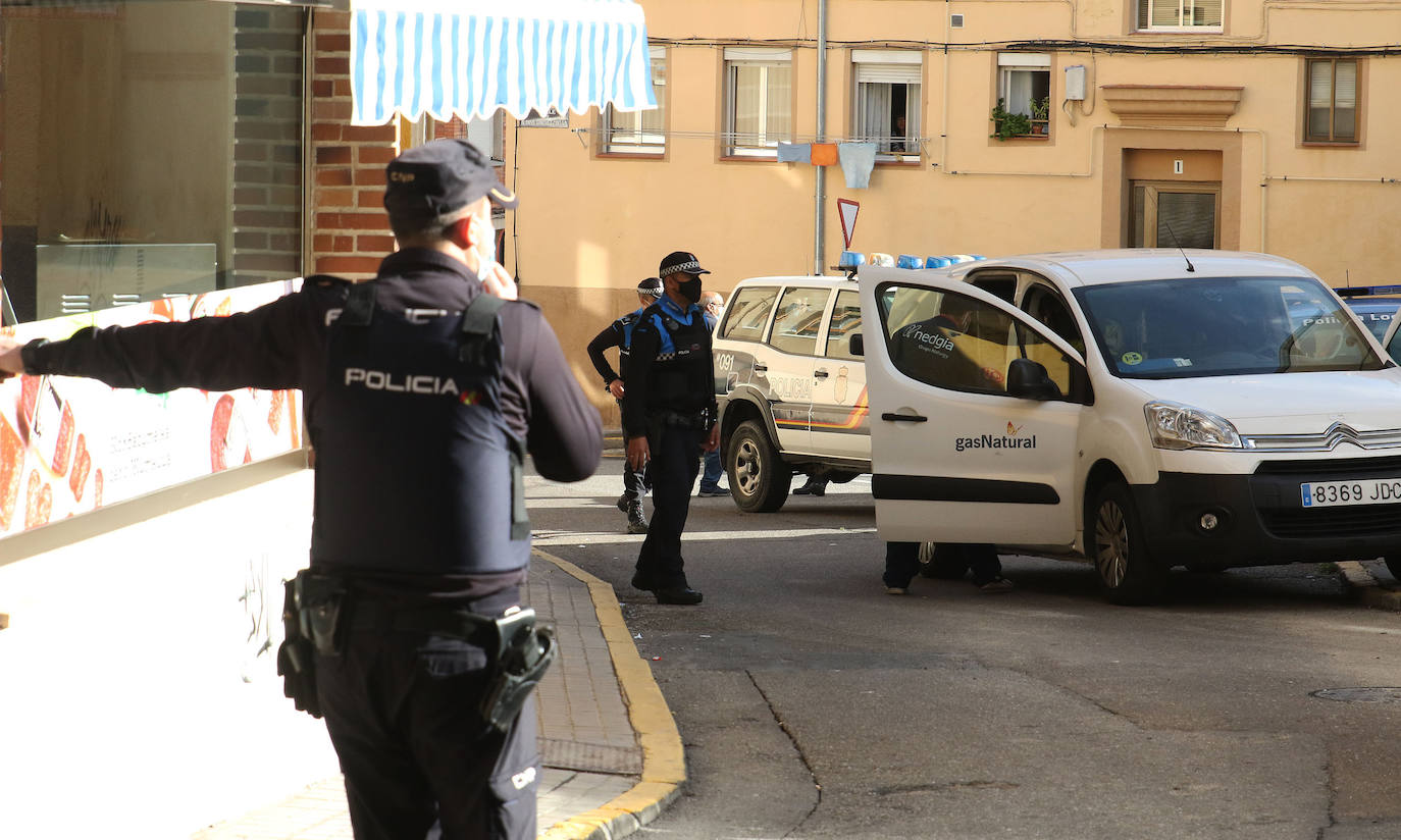 Fuga de gas en la calle Agapito Marazuela. 